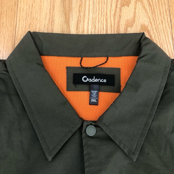 NEW BUTTON-UP 2XL CADENCE EXPLORER STRETCH COTTON/SPANDEX RIPSTOP JACKET (NWT) - Picture 3 of 12